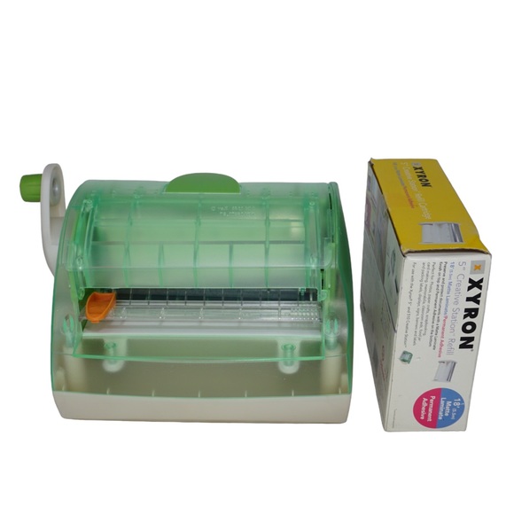 Xyron Creative Station 5" Sticker Machine and New Refill Cartridge - Picture 1 of 10
